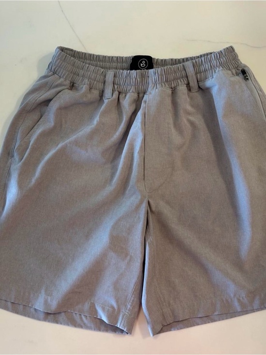 Swannies Golf Other - Swannies Golf Shorts with Elastic Waistband - Light Gray